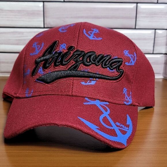 Burgundy Arizona Hat NEW #A15 - Picture 1 of 2
